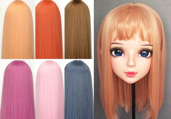 dm-wig08) resin japan anime cos kigurumi cosplay mask lolita crossdressing bjd masks custom wig 50cm, Black;red
dm-wig08) resin japan anime cos kigurumi cosplay mask lolita crossdressing bjd masks custom wig 50cm, Black;red