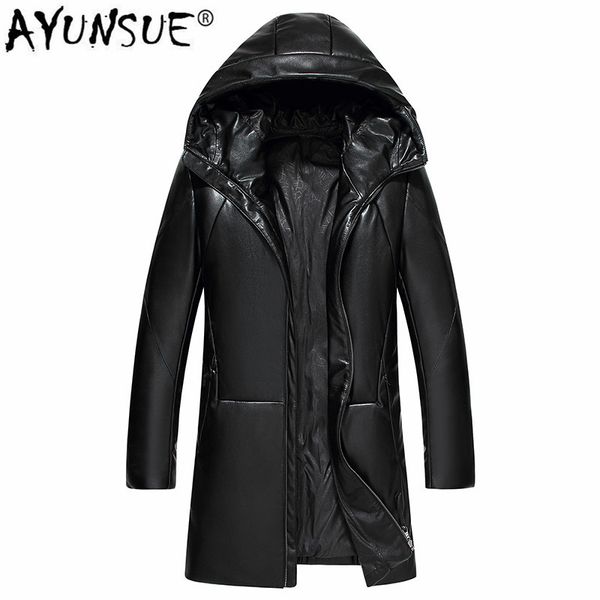 ayunsue mens leather jacket men winter warm hooded down jacket male second layer sheepskin coat leather jackets f1716 lwl1086, Black
ayunsue mens leather jacket men winter warm hooded down jacket male second layer sheepskin coat leather jackets f1716 lwl1086, Black