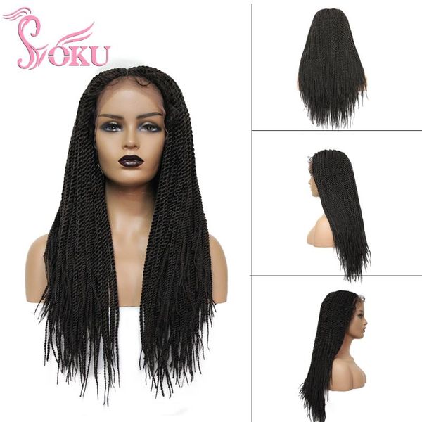 soku 26inch long braided wig synthetic senegalese senegal crochet twist braiding box afro braids wig for black women 180%
soku 26inch long braided wig synthetic senegalese senegal crochet twist braiding box afro braids wig for black women 180%