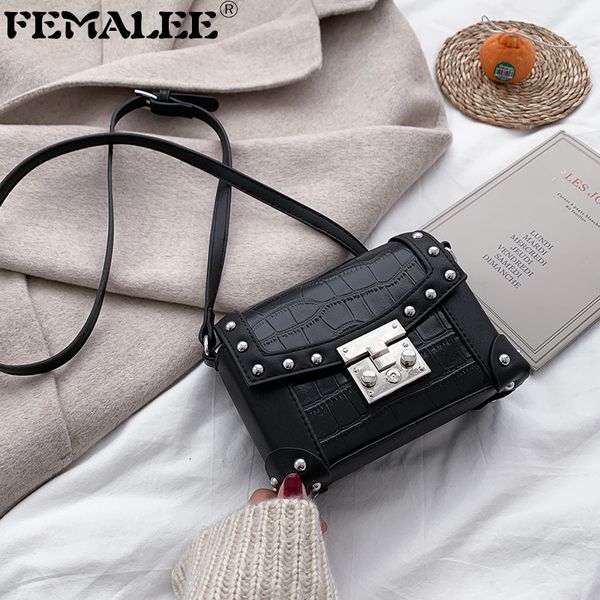 кожа качества crossbody сумка для женщин малого сумки крокодил плеча сумки mini кошельки rivet box ручной сумки
кожа качества crossbody сумка для женщин малого сумки крокодил плеча сумки mini кошельки rivet box ручной сумки