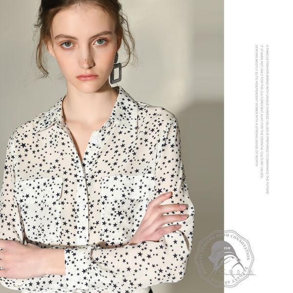 women's blouses & shirts white blue star floral silk blouse for women long sleeve plus size casual office dress loose drop
women's blouses & shirts white blue star floral silk blouse for women long sleeve plus size casual office dress loose drop