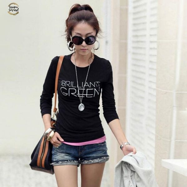 2019 women slim long sleeve t-shirt letters printed crew neck t-shirts girls ladies casual bottoming shirt tee #yl, White
2019 women slim long sleeve t-shirt letters printed crew neck t-shirts girls ladies casual bottoming shirt tee #yl, White