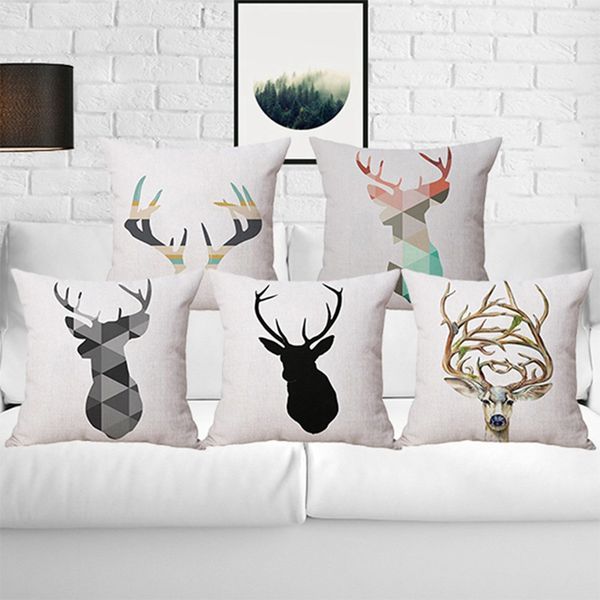 modern simple pillow case wild animal elk pillow case cotton linen chair sofa car home decor throw pillowcase cushion covers
modern simple pillow case wild animal elk pillow case cotton linen chair sofa car home decor throw pillowcase cushion covers