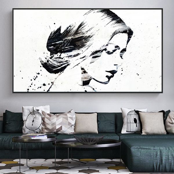 black and white nordic banksy graffiti girl posters canvas wall art paintings decorative prints posters living room home decor
black and white nordic banksy graffiti girl posters canvas wall art paintings decorative prints posters living room home decor