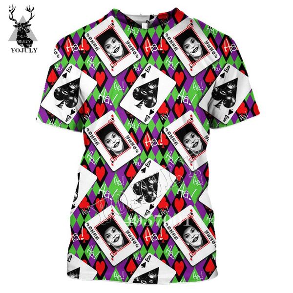 yojuly ha ha clown joker funny playing cards 3d print t-shirt sweatshirt/zip hoodie coat child baby casual t shirts y426, White;black
yojuly ha ha clown joker funny playing cards 3d print t-shirt sweatshirt/zip hoodie coat child baby casual t shirts y426, White;black