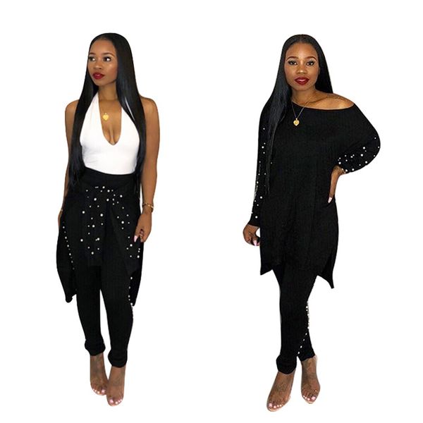 beading 2 piece sweat suit women o neck long sleeve t shirt and black tight long legging casual two piece set, Gray
beading 2 piece sweat suit women o neck long sleeve t shirt and black tight long legging casual two piece set, Gray