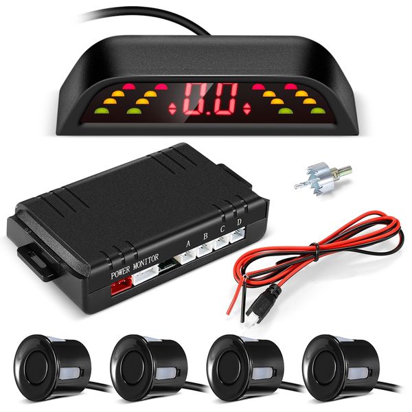 new 037 - b05 car parking radar system 4 ultrasonic sensors led display distance detection 3-color / sound warning xz-36
new 037 - b05 car parking radar system 4 ultrasonic sensors led display distance detection 3-color / sound warning xz-36