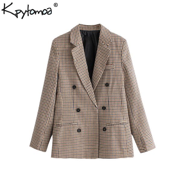 vintage double breasted plaid blazers coat women 2018 fashion long sleeve office ladies outerwear casual workwear jacket, White;black
vintage double breasted plaid blazers coat women 2018 fashion long sleeve office ladies outerwear casual workwear jacket, White;black