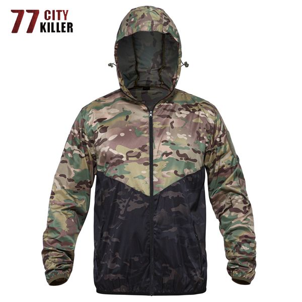 77city killer tactical camo skin jackets men lightweight jacket male sunproof thin hooded windbreaker coat size s-3xl, Black;brown
77city killer tactical camo skin jackets men lightweight jacket male sunproof thin hooded windbreaker coat size s-3xl, Black;brown