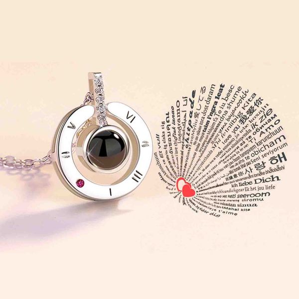 i love you 100 languages projection with shake sound pendant necklace for women romantic choker necklace love wedding gift, Silver
i love you 100 languages projection with shake sound pendant necklace for women romantic choker necklace love wedding gift, Silver