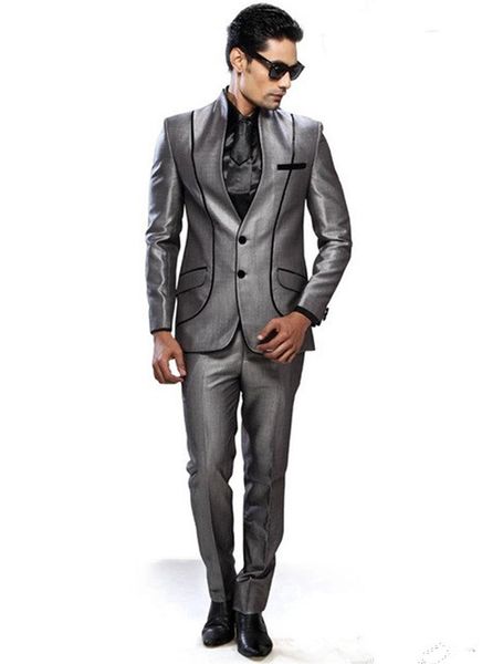 men fashion designer grooms wedding tuxedo formal dinner suit coat jacket blazer, Black;gray
men fashion designer grooms wedding tuxedo formal dinner suit coat jacket blazer, Black;gray