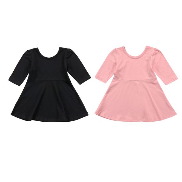 2017 fashion casual newborn toddler baby girls cotton long sleeve o-neck solid a-line knee-length princess dress 2 style 1-5t, Red;yellow
2017 fashion casual newborn toddler baby girls cotton long sleeve o-neck solid a-line knee-length princess dress 2 style 1-5t, Red;yellow