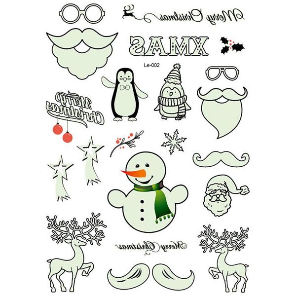 new waterproof luminous tattoo stickers children's christmas tattoo stickers environmental party personality tattoo stickers wholesale
new waterproof luminous tattoo stickers children's christmas tattoo stickers environmental party personality tattoo stickers wholesale