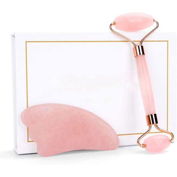 face massage jade roller and gua sha set for beautiful skin detox,facial body eyes neck massager tool reduce wrinkles aging, original natura
face massage jade roller and gua sha set for beautiful skin detox,facial body eyes neck massager tool reduce wrinkles aging, original natura