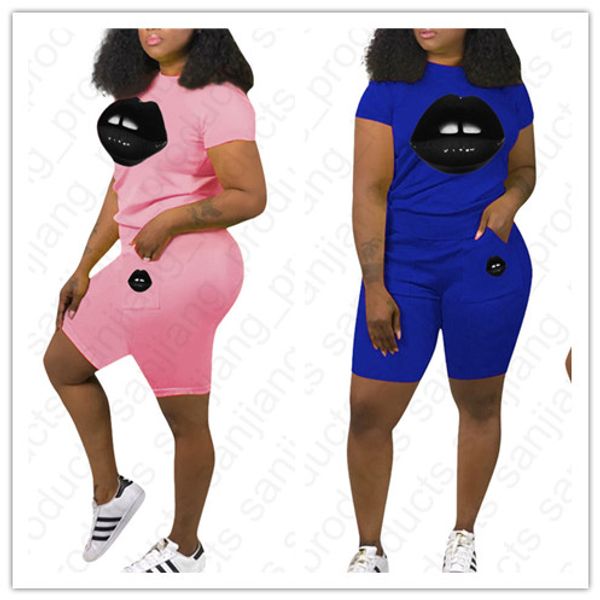 fashion women tracksuit 2 piece shorts sets summer outfits lips print short sleeve t-shirt + shorts pants sweatsuit clothing 2020d41002, Gray
fashion women tracksuit 2 piece shorts sets summer outfits lips print short sleeve t-shirt + shorts pants sweatsuit clothing 2020d41002, Gray