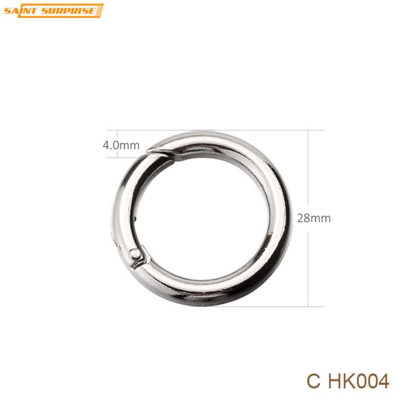 nickel plated o shape zinc alloy spring snap hook metal keyring keychain key ring for diy accessories chk004 4.0mm x 28mm, Silver
nickel plated o shape zinc alloy spring snap hook metal keyring keychain key ring for diy accessories chk004 4.0mm x 28mm, Silver