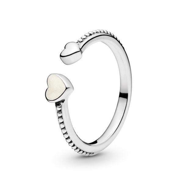 925 sterling silver minimalistic beaded two hearts open ring with pandora original gift box fashion luxury designer jewelry women love rings
925 sterling silver minimalistic beaded two hearts open ring with pandora original gift box fashion luxury designer jewelry women love rings
