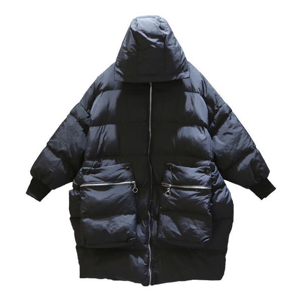z-zoux women parka winter outwear jacket coat black long parka hooded winter woman coat loose casual down jacket new
z-zoux women parka winter outwear jacket coat black long parka hooded winter woman coat loose casual down jacket new