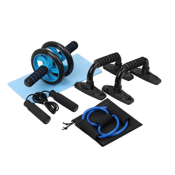 5-in-1 abdominal press wheel with push-up bar jump rope knee pad portable ab wheel kit spring exerciser fitness equipment
5-in-1 abdominal press wheel with push-up bar jump rope knee pad portable ab wheel kit spring exerciser fitness equipment
