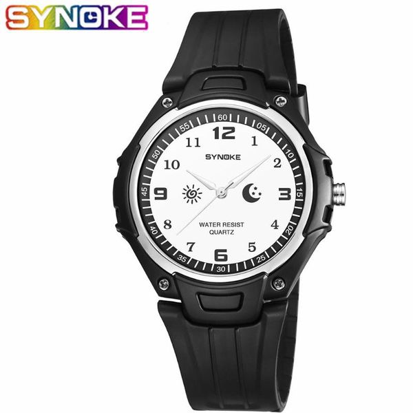 synoke fashion men quartz watches simple waterproof relogio masculino round dial wrist watches male quartz watch, Slivery;brown
synoke fashion men quartz watches simple waterproof relogio masculino round dial wrist watches male quartz watch, Slivery;brown