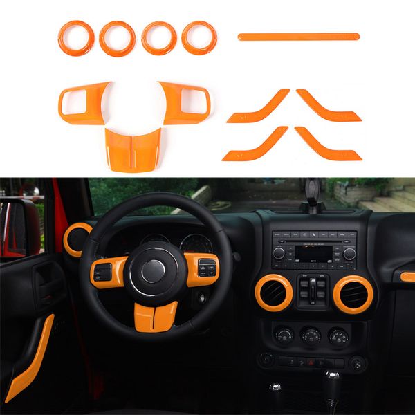 abs orange interior kit decoration 4 doors 12pcs decoration cover for jeep wrangler jk 2011-2017 car accessories
abs orange interior kit decoration 4 doors 12pcs decoration cover for jeep wrangler jk 2011-2017 car accessories