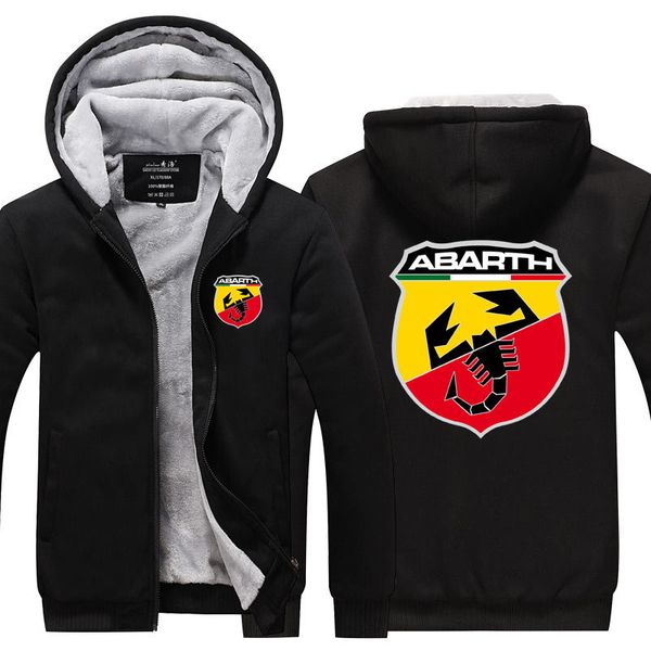 new pattern men's jacket car logo abarth coat winter casual zipper thicken sweatshirt fashion clothes, Black
new pattern men's jacket car logo abarth coat winter casual zipper thicken sweatshirt fashion clothes, Black