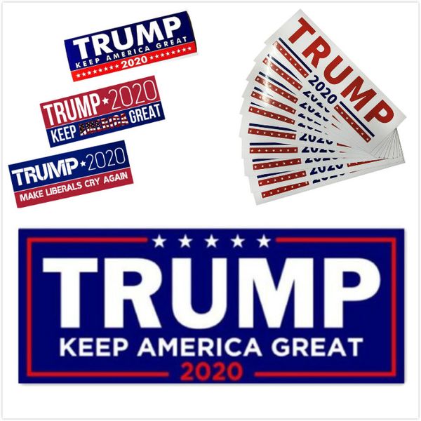 5 styles donald trump 2020 car stickers 7.6*22.9cm bumper wall sticker keep make america great decal for car styling vehicle paster dhl
5 styles donald trump 2020 car stickers 7.6*22.9cm bumper wall sticker keep make america great decal for car styling vehicle paster dhl