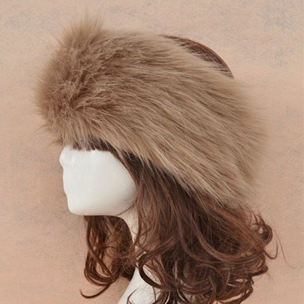 new faux fur headband women hair band winter earwarmer earmuff ski hat outdoor keep warm cap cycling hat, Black;white
new faux fur headband women hair band winter earwarmer earmuff ski hat outdoor keep warm cap cycling hat, Black;white