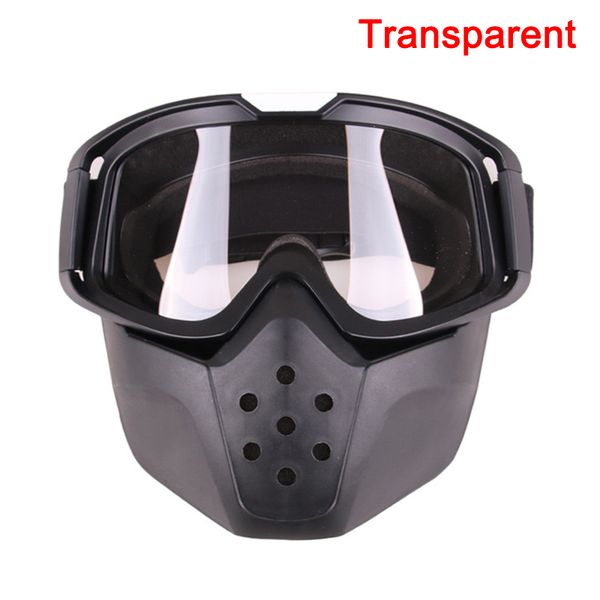 1 Pcs Motorcycle Helmet Goggle Cover Vintage Windproof Protect Eye For Outdoor Fdx99