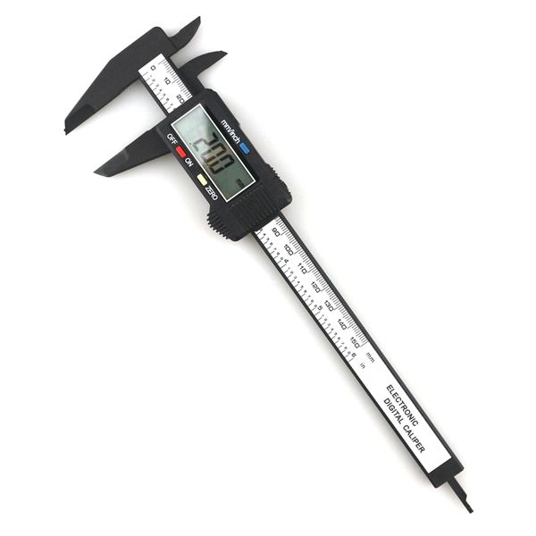 150mm 6inch lcd digital electronic vernier caliper gauge carbon fiber micrometer 0.1mm digital calipers micrometro paquimetro
150mm 6inch lcd digital electronic vernier caliper gauge carbon fiber micrometer 0.1mm digital calipers micrometro paquimetro