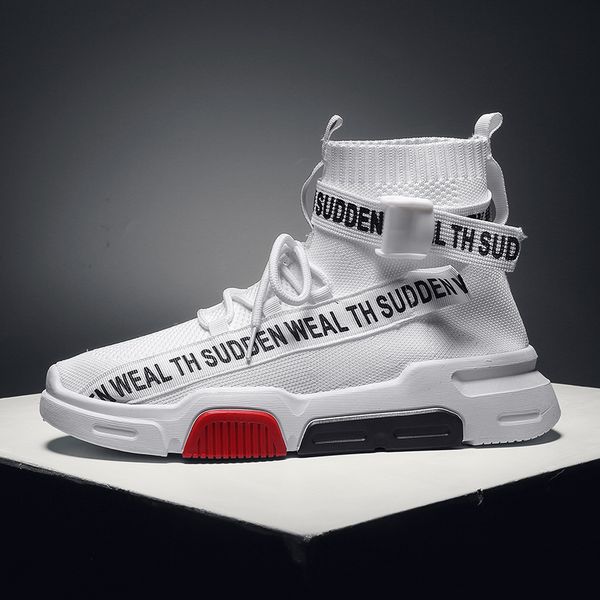 casual men shoes for men socks sneakers male flying weaving shoes high hard-wearing skateboarding chaussures homme, Black
casual men shoes for men socks sneakers male flying weaving shoes high hard-wearing skateboarding chaussures homme, Black