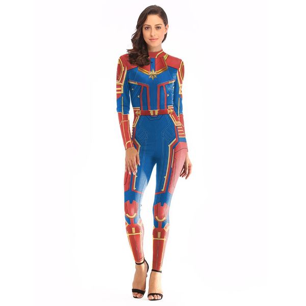 cos suit surprise lady jumpsuit cosplay stage acting dress surprise captain women sport suit, Black;blue
cos suit surprise lady jumpsuit cosplay stage acting dress surprise captain women sport suit, Black;blue