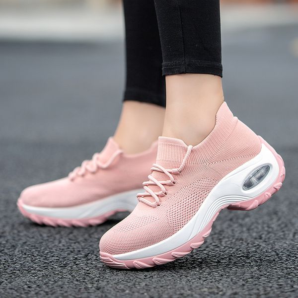 pink red new running shoes for women sport shoes fashion breathable mesh air cushion outdoor sock sneakers walking gym
pink red new running shoes for women sport shoes fashion breathable mesh air cushion outdoor sock sneakers walking gym