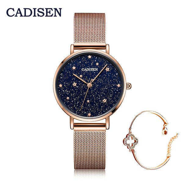 cadisen light luxury stary sky lady watch elegant atmospheric quartz watch casual fashion with exquisite bracelet waterproof, Slivery;brown
cadisen light luxury stary sky lady watch elegant atmospheric quartz watch casual fashion with exquisite bracelet waterproof, Slivery;brown
