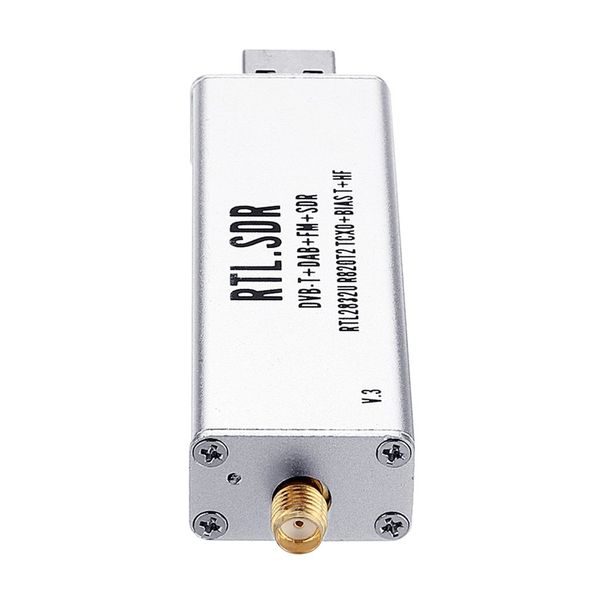 0.1mhz-1.7ghz tcxo rtl sdr receiver r820t2 usb rtl-sdr dongle with 0.5ppm tcxo sma mjzsee a300u tester - silver
0.1mhz-1.7ghz tcxo rtl sdr receiver r820t2 usb rtl-sdr dongle with 0.5ppm tcxo sma mjzsee a300u tester - silver