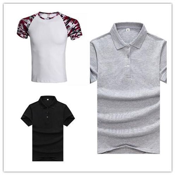 men and women polo or long shirt classic silk fiber short sleeve uniform t-shirt j1-212, Black
men and women polo or long shirt classic silk fiber short sleeve uniform t-shirt j1-212, Black