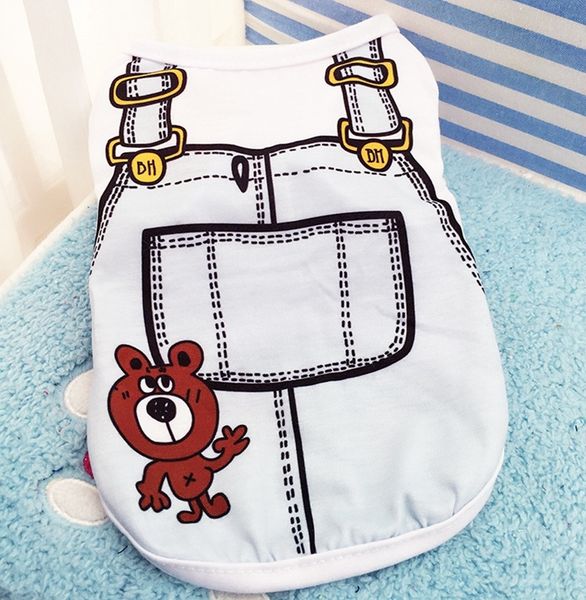 pet dog apparel clothes summer thin section pure cotton fake suspender strap vest costume other cat supplies
pet dog apparel clothes summer thin section pure cotton fake suspender strap vest costume other cat supplies