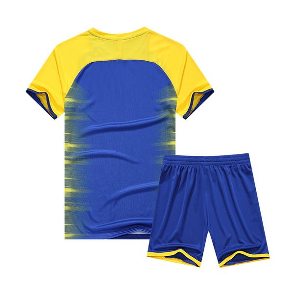 men blank double-sided football team uniforms kits sports clothes tracksuits personality customized football sets with shorts c11-29, Blue;black
men blank double-sided football team uniforms kits sports clothes tracksuits personality customized football sets with shorts c11-29, Blue;black