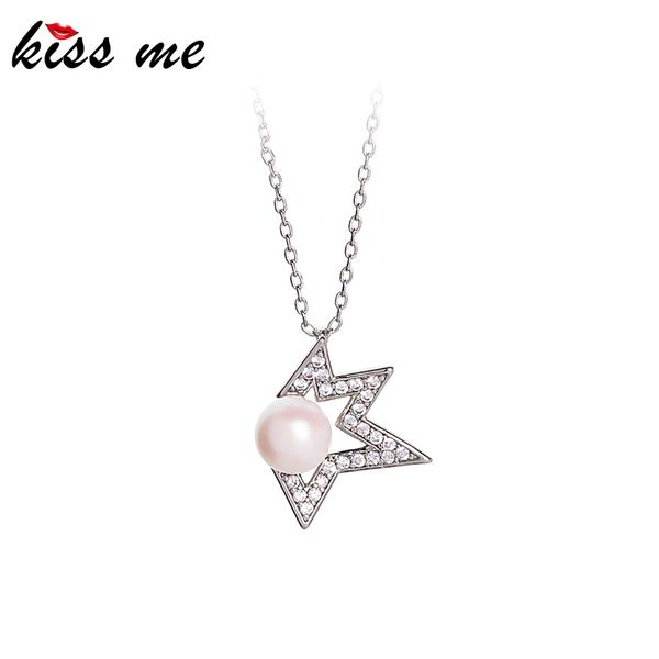 kissme unique acrylic pearl star pendant necklace for women delicate crystal silver color chain necklace 2020 fashion jewelry
kissme unique acrylic pearl star pendant necklace for women delicate crystal silver color chain necklace 2020 fashion jewelry