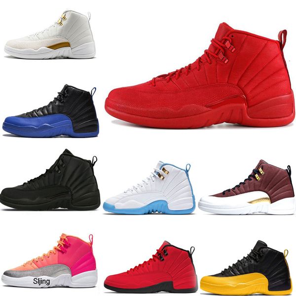 men 12 12s basketball shoes black white flu game royal winterized wntr gym red ball punch university gold blue sports sneakers
men 12 12s basketball shoes black white flu game royal winterized wntr gym red ball punch university gold blue sports sneakers