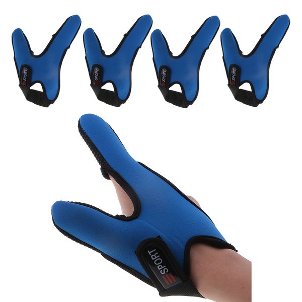 4pcs/pack fishing finger guard non-slip thumb index finger gloves outdoor sports, Black
4pcs/pack fishing finger guard non-slip thumb index finger gloves outdoor sports, Black
