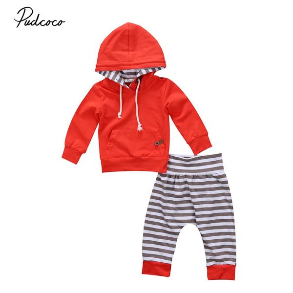 2pcs autumn winter newborn kids baby boys clothes set hoodie t-shirt+striped long pants cotton outfit clothes set, White
2pcs autumn winter newborn kids baby boys clothes set hoodie t-shirt+striped long pants cotton outfit clothes set, White