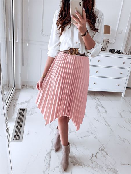 women stretch high waist plain long skirt dress elegant midi skirt party pleated skirts comfortable youth
women stretch high waist plain long skirt dress elegant midi skirt party pleated skirts comfortable youth
