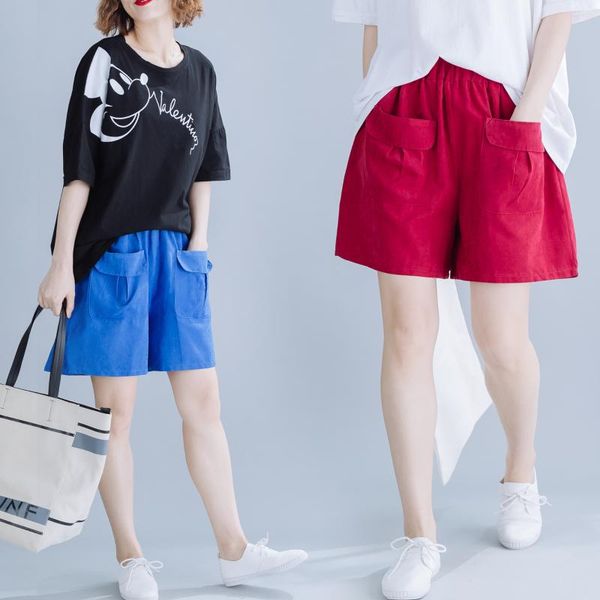 woman plus-size knee-length pants high waist straight pants solid linen elastic waist loose casual female trousers 2020 fashion, Black;white
woman plus-size knee-length pants high waist straight pants solid linen elastic waist loose casual female trousers 2020 fashion, Black;white