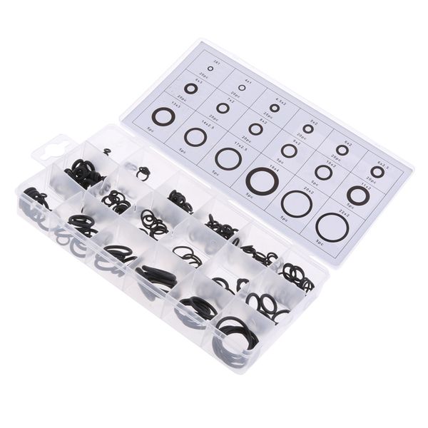 225pieces rubber o ring seal сантехнического garage kit набор 18 размеров ассортимент
225pieces rubber o ring seal сантехнического garage kit набор 18 размеров ассортимент