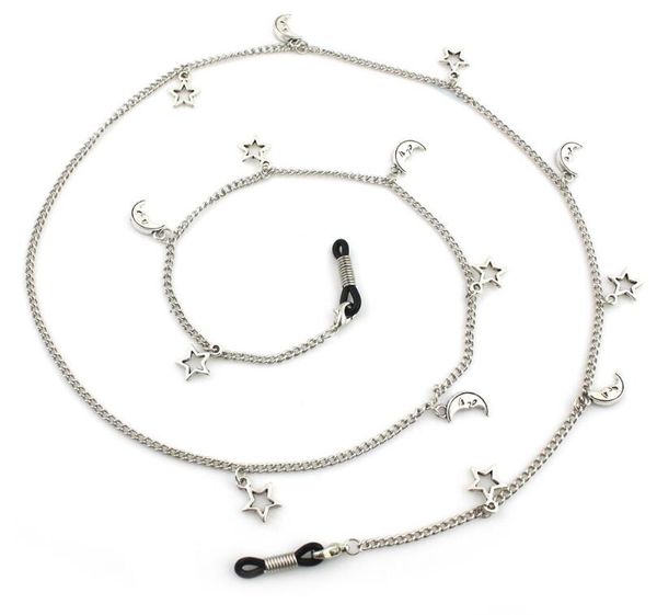 fashion womens pendant eyeglass chains sunglasses moon stars glasses chain eyewears cord holder neck strap rope, Silver
fashion womens pendant eyeglass chains sunglasses moon stars glasses chain eyewears cord holder neck strap rope, Silver
