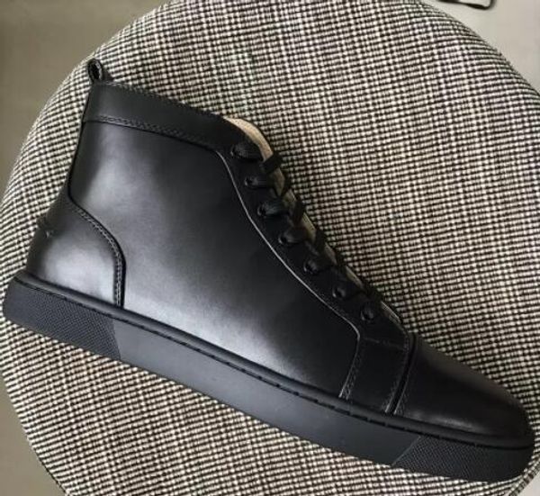 2019 new luxury designer sneakers women casual shoes party dress high-cut studded spikes platforms red bottom trainers shoes sneaker l14, Black
2019 new luxury designer sneakers women casual shoes party dress high-cut studded spikes platforms red bottom trainers shoes sneaker l14, Black