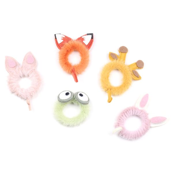 10pcs fashion cute felt animal ears hair ties ears giraffe piggy frog fur elastic hair bands cosplay accessories, Slivery;white
10pcs fashion cute felt animal ears hair ties ears giraffe piggy frog fur elastic hair bands cosplay accessories, Slivery;white