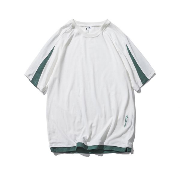 panelled print mens designer tshirts fashion short sleeve letter mens tshirts loose casual simplicity males clothing, White;black
panelled print mens designer tshirts fashion short sleeve letter mens tshirts loose casual simplicity males clothing, White;black