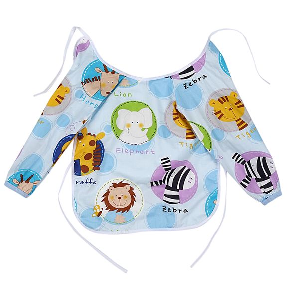 1 pcs cute cartoon baby kids toddler long sleeve waterproof art smock feeding bib apron pocket
1 pcs cute cartoon baby kids toddler long sleeve waterproof art smock feeding bib apron pocket